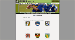 Desktop Screenshot of gmhsports.com