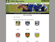 Tablet Screenshot of gmhsports.com